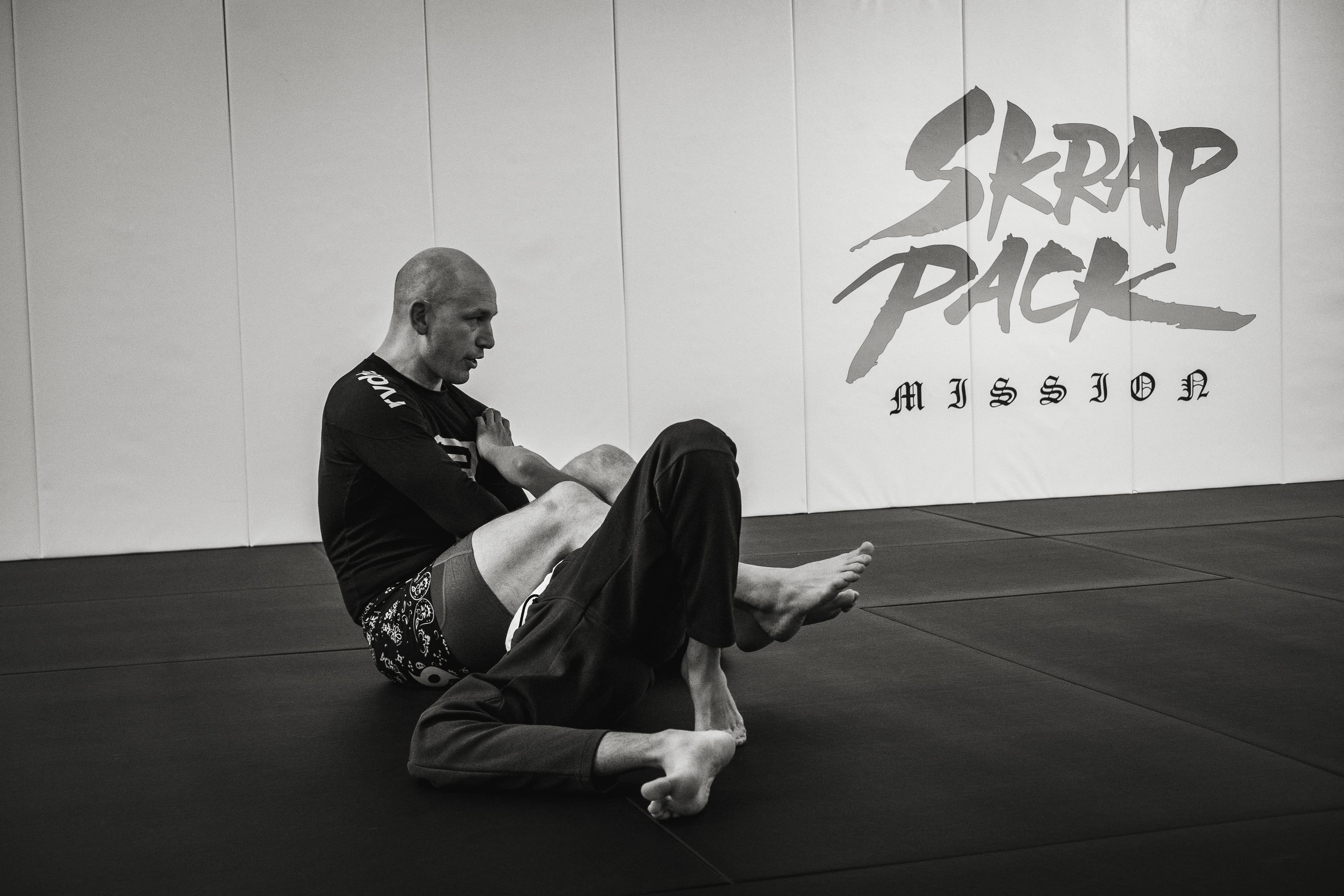 Training at Skrap Pack Mission MMA gym in San Francisco